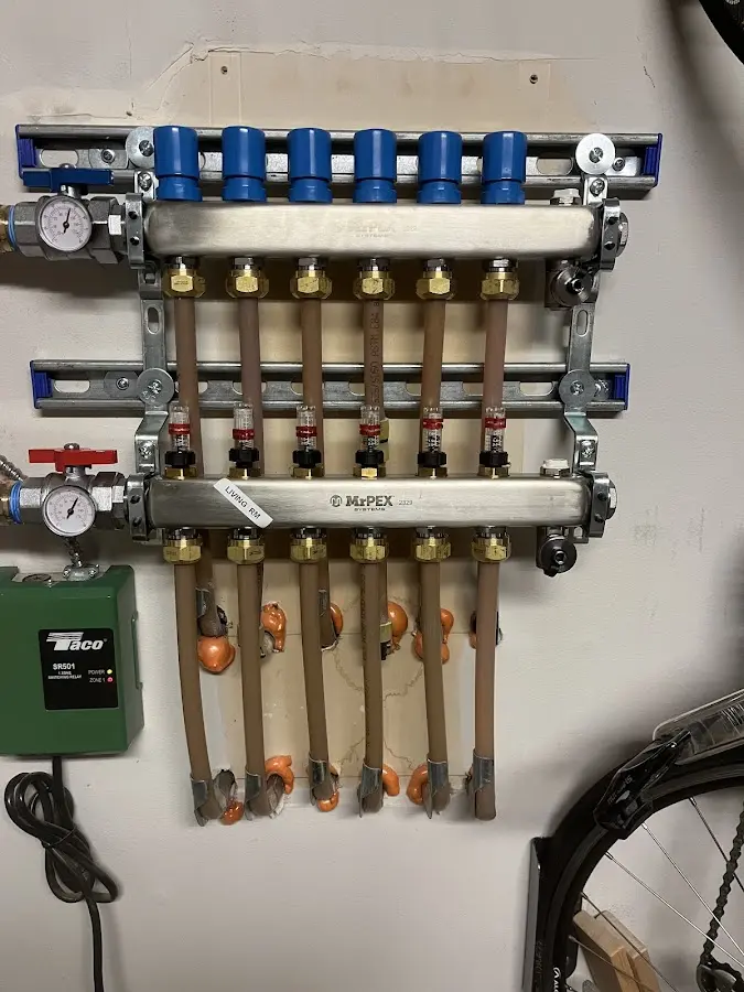 Plumber performing Sink Repair at a residential property in McLendon-Chisholm